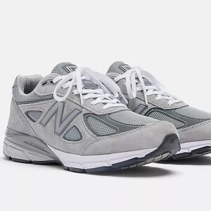 New Balance ENCAP 990 Gray and Silver Sneakers